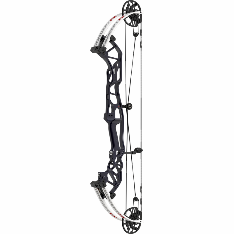 HOYT - CONCEPT X - 37 (RH, Blue on Black, Blanco, 30 -40 lbs)