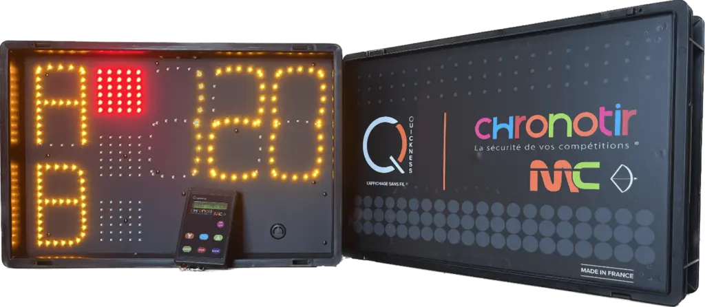 CHRONOTIR-MARCADOR CHRONOTIR 2MC serian 2 marcadores con tripode + dos cargadores + mando