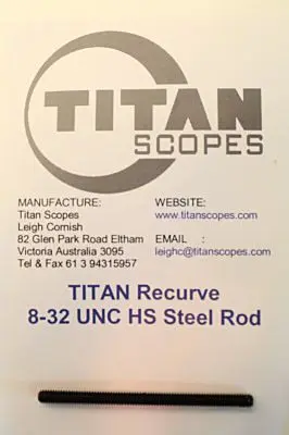 TITAN-REPUESTO ESPARRAGO INDICE ROSCA 8/32