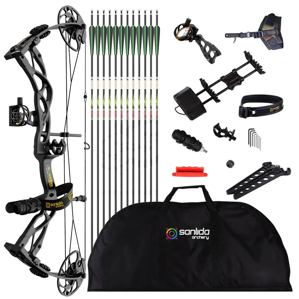 SANLIDA - ARCO COMPUESTO DRAGON X9 PACK