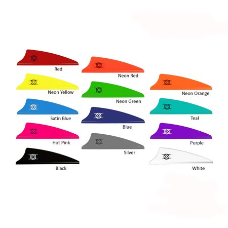 BOHNING-PLUMA X-VANE ESCUDO  (1,5", Blanco)