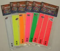 BOHNING - ARROWRAP BLAZER PARA CARBONO (12 UNIDADES)  (Blanco, 5,5)