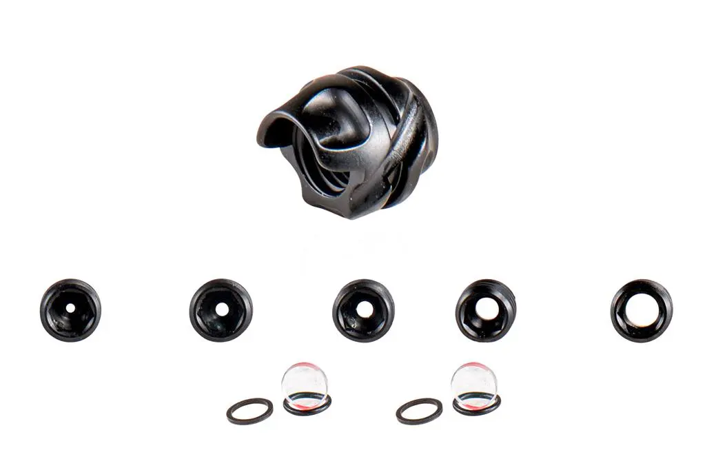 AVALON - TEC PEEP KIT DE 5 APERTURAS 45º - 1/32”-3/64-1/16-3/32-1/8 