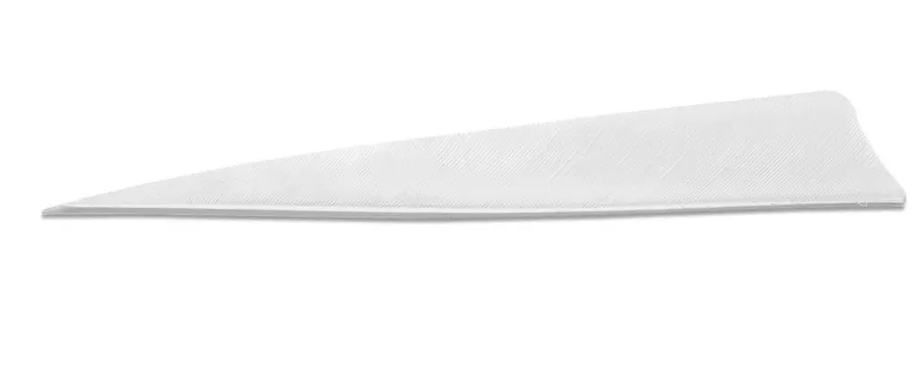 SKYLON - PLUMA LISA 5"  (Escudo, Blanco)