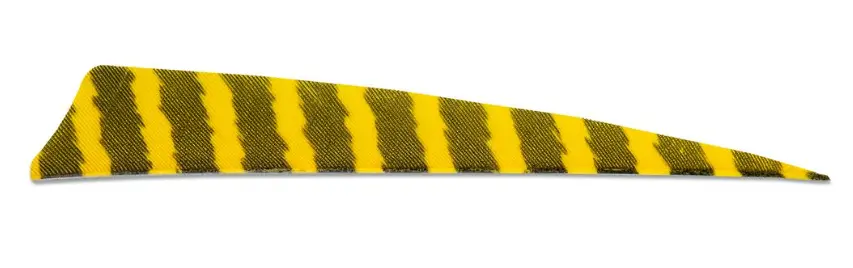 SKYLON - PLUMA RAYADA 5"   (Escudo, Amarillo)