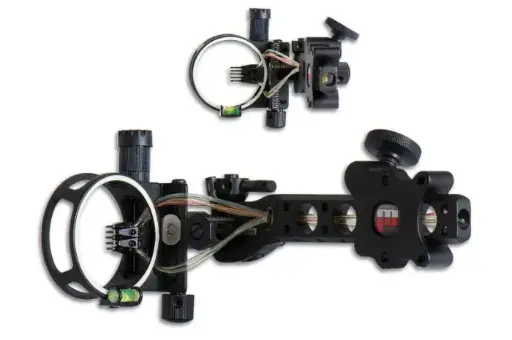 MAXIMAL - VISOR DE CAZA GLOW MICRO 3D 5 PINES 0,19 CON LUZ 