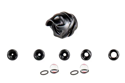 AVALON - TEC  PEEP KIT DE 5 APERTURAS 37º - 1/32”-3/64-1/16-3/32-1/8 